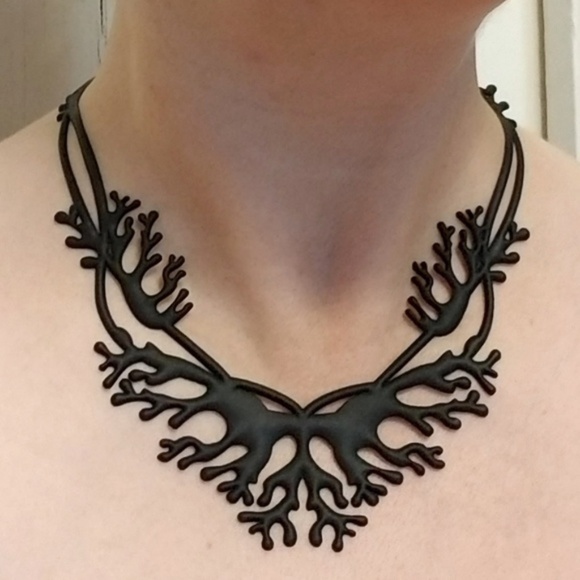 Jewelry - Rubber Abstract Necklace from MOMA